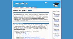 Desktop Screenshot of matros.cz